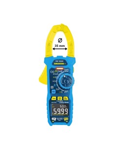 Pinza amperimétrica digital pan 1000ad de 1000 a ca/cc
