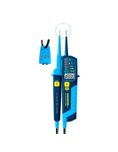 Comprobador de tensión y continuidad pan solarcheck 1500 v