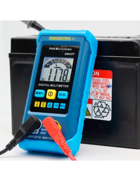 Multímetro digital de bolsillo pan micrometer cat iii 300 v
