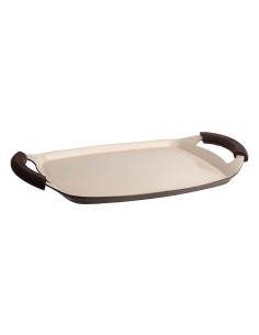 Asador de aluminio forjado natur, 37,5 x 23,5 cm