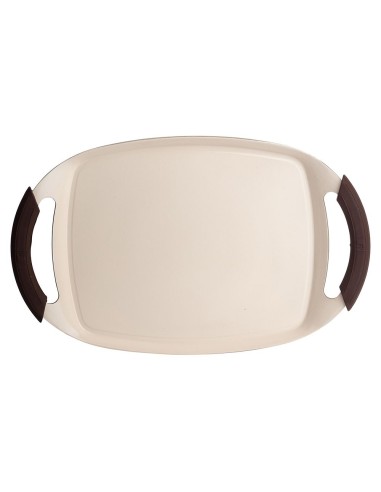Asador de aluminio forjado natur, 37,5 x 23,5 cm