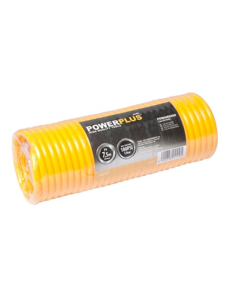 Manguera de poliuretano en espiral para aire, 7,5 m
