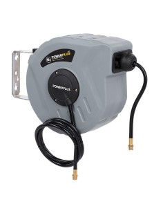 Enrollador automático con manguera aire comprimido, 10 m