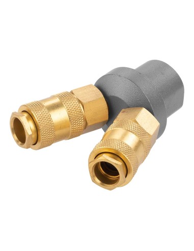 Conector aire comprimido de latón tipo y, rosca...