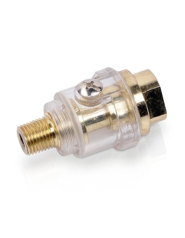 Mini lubricador aire comprimido latón en línea ¼ pulg