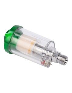 Mini filtro aire comprimido en línea ¼ pulg