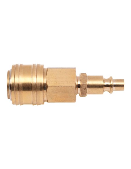 Conectores adaptador latón euro hembra / orion macho ¼ pulg, 2 piezas