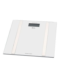 Báscula de baño analizadora corporal blanca, máximo 180 kg 2