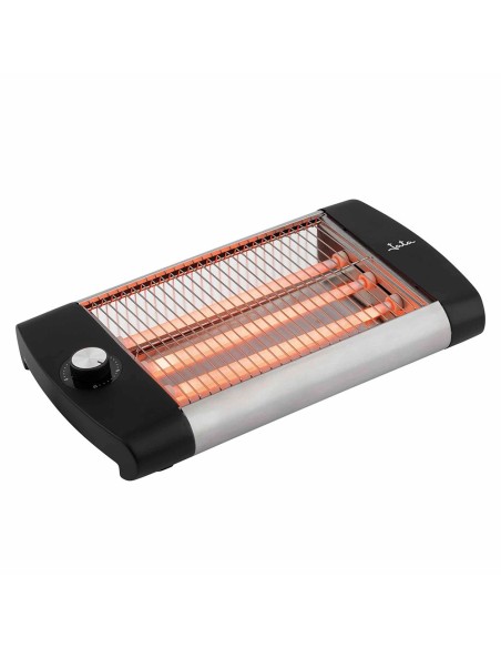 Tostadora horizontal 600 w, inox-negra