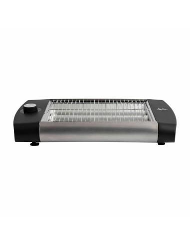 Tostadora horizontal 600 w, inox-negra