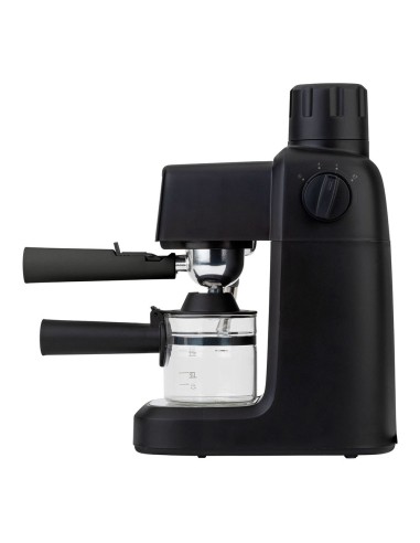Cafetera de hidropresión 800 w, 240 ml, negra