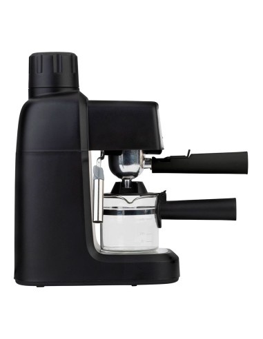 Cafetera de hidropresión 800 w, 240 ml, negra