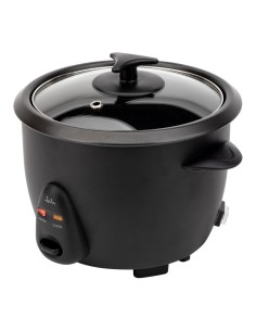 Arrocera eléctrica 900 w 2,2 l, negra, ø29 x 29 cm 2