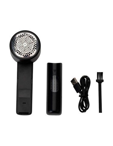 Quitapelusas recargable 1200 mah ø46 mm, negro