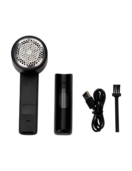 Quitapelusas recargable 1200 mah ø46 mm, negro