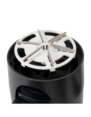 Quitapelusas recargable 1200 mah ø46 mm, negro
