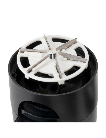 Quitapelusas recargable 1200 mah ø46 mm, negro