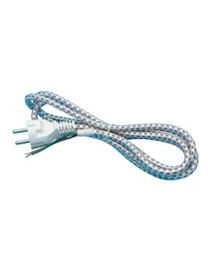 Recambio cable de plancha 3g1mm gris-blanco 2 m