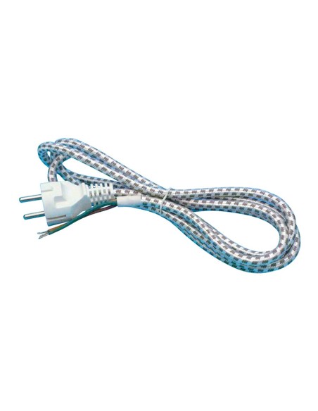 Recambio cable de plancha 3g1mm gris-blanco 2 m