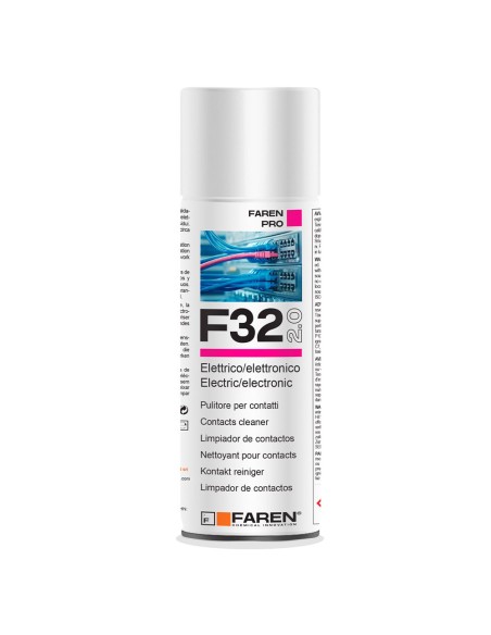 Limpiador de contactos en seco f32 2.0, 400 ml