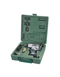 Llave de impacto 1/2" neumatica con kit ak700 320n presion trabajo 6,5kg/cm². mota