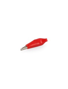 Pinza tipo cocodrilo color rojo edm 2