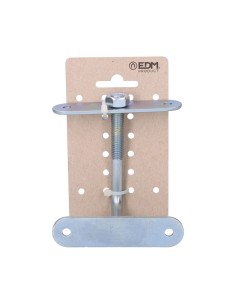 Soporte barandilla regulable zinc cromado