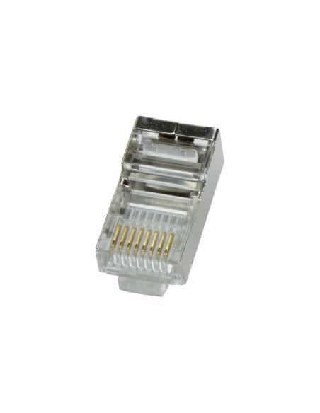 Conector rj45 macho ftp cat5e blindado (bolsa 100unid.)