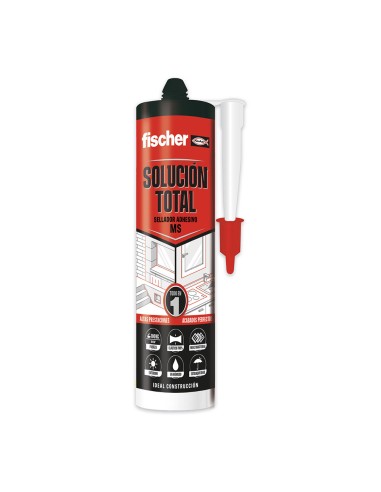 Ms sellante adhesivo negro 546187 fischer 290 ml