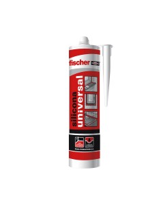Silicona universal blanco fischer 280 ml