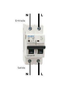 Magnetotermico revalco 1polo+neutro 10a 2
