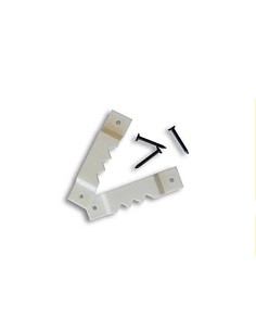 Colgador cuadros rectos fast&fix (blister 10 unid.) 534845 fischer