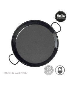Paellera tradicional de acero esmaltado ø60 cm (20 personas) 2