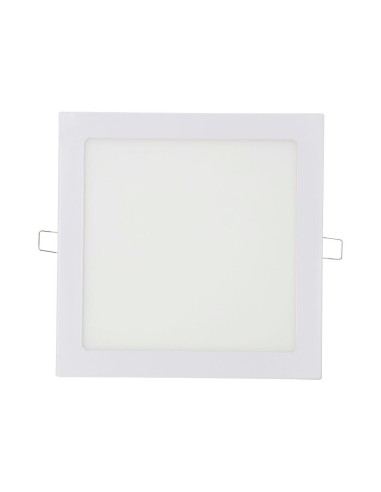 Downlight led empotrable cuadrado 20w luz dia...