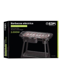 Barbacoa electrica de pie 2000 w 48 x 35 x 70 cm 2