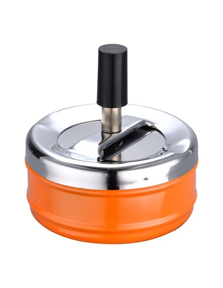 Cenicero con tapa giratoria, colores surtidos ø 9,5 x 9,5 cm