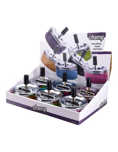 Cenicero con tapa giratoria, colores surtidos ø...