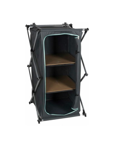 Armario para camping con 2 estanterias 53x49x95cm. camp active