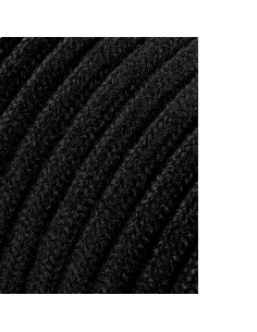 Carrete cable cordón tubular h03vv-f 2 x 0,75 mm² negro, 5 m