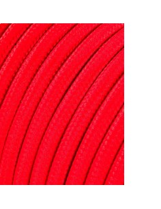 Carrete cable cordón tubular h03vv-f 2 x 0,75 mm² rojo, 5 m
