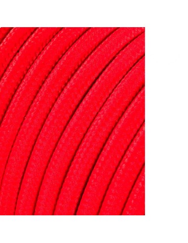 Carrete cable cordón tubular h03vv-f 2 x 0,75 mm² rojo, 5 m