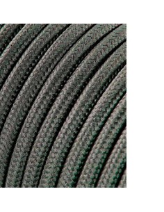 Carrete cable cordón tubular h03vv-f 2 x 0,75 mm² gris oscuro, 5 m