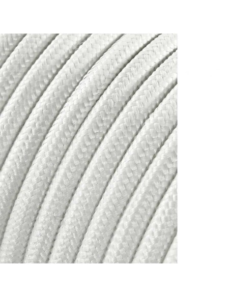 Carrete cable cordón tubular h03vv-f 2 x 0,75 mm² blanco, 5 m