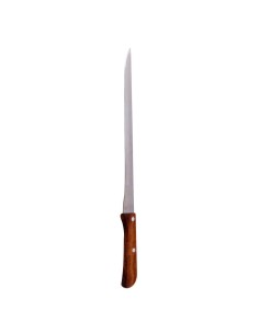 Cuchillo jamonero con mango de madera 36,5 cm