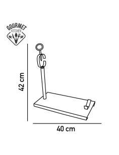 Jamonero metálico gourmet kitchen 2