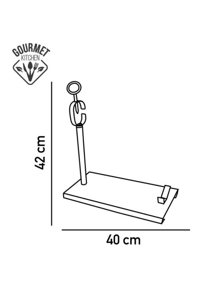 Jamonero metálico gourmet kitchen