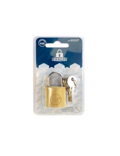 Candado de latón arco normal 25mm 2