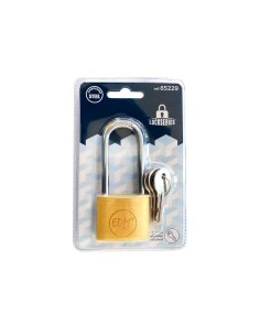 Candado latón arco largo 40 mm 2