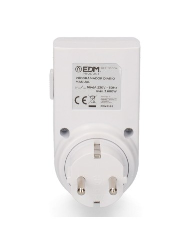 Programador diario analógico 230 v 16 a