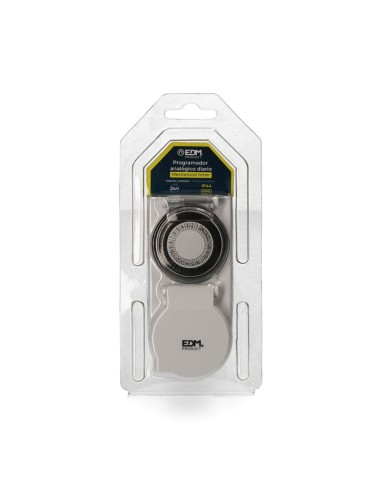 Programador diario analógico ip44 230 v 50 hz 16 a